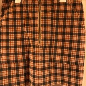 Plaid skirt